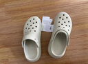 卡駱馳（crocs）經(jīng)典泡芙Clog男女一腳蹬懶人沙灘鞋 CR207521-2Y2 35 曬單實拍圖