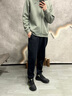 安踏（ANTA）運(yùn)動(dòng)鞋男2025夏季新款毒刺6代網(wǎng)面透氣緩震黑色作訓(xùn)跑步鞋子男士 基礎(chǔ)黑【毒刺6-網(wǎng)面透氣】 42 曬單實(shí)拍圖