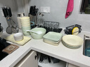 康琴（KANGQIN）奶油風(fēng)碗碟套裝家用釉下彩高顏值喬遷餐具8人食升級(jí)禮盒國家補(bǔ)貼 曬單實(shí)拍圖
