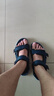 斯凱奇（Skechers）涼鞋男士秋季軟底運動(dòng)休閑鞋外穿軟底涼拖鞋237292 曬單實(shí)拍圖