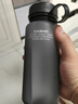DEATKN德國水杯男士學(xué)生夏天運(yùn)動小巧便攜防摔泡茶隨手杯大容量塑料磨砂 磨砂藍(lán)色400ml【便攜提手+茶隔】 曬單實(shí)拍圖