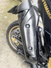 La MaxZa適用2025款YAMAHA雅馬哈TMAX560 改裝碳纖維配件外殼全干碳排氣罩 排氣罩外板 曬單實(shí)拍圖