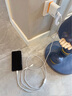 韓諾充電線三合一快充數(shù)據(jù)線usb轉(zhuǎn)type-c/lightning兼容iphone16promax15/ipad通用蘋果安卓華為mate 【1.2米·璞玉白】USB接口低溫閃充 曬單實(shí)拍圖