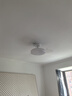 美的（Midea）風(fēng)扇燈餐廳吊扇燈led臥室燈隱形扇葉遙控三防燈具熟睡風(fēng)包安裝 曬單實(shí)拍圖