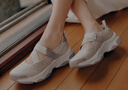 斯凱奇（Skechers）漫月瑪麗珍淺口單鞋女鞋夏2025新款蕾絲透氣厚底運(yùn)動(dòng)休閑鞋177604 曬單實(shí)拍圖