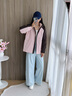 波司登25年疊變機能沖鋒衣鵝絨服女短款三合一防護外套B250331302 曬單實(shí)拍圖