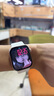 Apple/蘋果 Watch Series 10 智能手表GPS款42毫米玫瑰金色鋁金屬表殼淡桃粉色運動型表帶S/M MX1R3CH/B 曬單實拍圖
