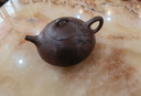 溪茗軒宜興紫砂壺純手工刻繪功夫茶具原礦家藏老紫泥高端禮盒裝東坡石瓢 東坡石瓢 200ml 曬單實(shí)拍圖