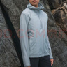 猛犸象（MAMMUT）Granite 女士戶外輕量舒適彈力防風防潑水夾克外套連帽軟殼 鼠尾草綠 M 曬單實拍圖