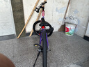 鳳凰山地自行車(chē)男女變速山地車(chē)碟剎青少年兒童自行車(chē)學(xué)生單車(chē) 星際 粉紫【單速+輻條輪】 20寸【適合125-160cm】 曬單實(shí)拍圖