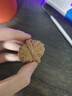 月印百川 核桃文玩白獅子古玩麻核桃手把件禮物約40-41mm+盤玩禮包 曬單實拍圖