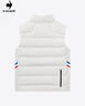樂卡克（Le coq sportif）法國公雞男款騎行系列秋冬背心運動羽絨服LEM23Q30501 石灰色/UGR 2XL 曬單實拍圖