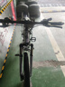 SANGPU折疊自行車成人山地車公路學(xué)生男變速賽車越野單車通勤城市代步女 旗艦-輻條-白黑【減震+厚輪胎】 24寸21速【適合身高150-170cm】 曬單實拍圖