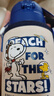 史努比（SNOOPY）兒童保溫杯帶吸管316食品級男女雙飲杯小學(xué)生上學(xué)專用喝水杯子 藍 曬單實拍圖