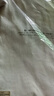 森馬（Semir）休閑褲女涼感抑菌半松緊腰闊腿褲夏季2025純色九分褲109325127009 曬單實(shí)拍圖