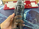 樂扣樂扣（LOCK&LOCK）人魚線塑料運(yùn)動水杯便攜水壺男女杯子520ML灰色七夕情人節(jié)禮物 曬單實(shí)拍圖