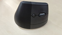 羅技（Logitech）Lift人體工學(xué)鼠標(biāo) 垂直鼠標(biāo) 小手鼠標(biāo) 無線藍(lán)牙鼠標(biāo) 3臺設(shè)備秒切換 帶Logi Bolt接收器 黑色 曬單實拍圖