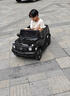 福兒寶奔馳授權(quán)大G兒童電動車玩具車可坐人四輪帶遙控越野小孩寶寶送禮 四驅(qū)黑+減震器+后備箱+皮座+軟胎 曬單實拍圖