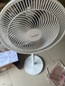 美的（Midea）電風(fēng)扇家用7葉落地扇搖頭電風(fēng)扇循臥室宿舍輕音風(fēng)扇臺(tái)式桌面小型風(fēng)扇臺(tái)地兩用升級(jí)款 白色丨7葉臺(tái)地兩用 曬單實(shí)拍圖