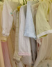 貝瑞加（Babyprints）寶寶連體衣2件裝嬰兒四季內(nèi)衣純棉爬服薄款哈衣柔軟家居睡衣 粉66 曬單實(shí)拍圖