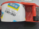 得力（deli）【高性價(jià)比箱裝膠帶】高品質(zhì)高透明封箱膠帶打包膠帶 60mm*100y*45um(91.4m/卷) 24卷/箱 33301 曬單實(shí)拍圖