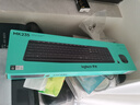 羅技（Logitech）MK235 鍵鼠套裝 無線鍵鼠套裝 辦公鍵鼠套裝  防潑濺防指紋 全尺寸 帶無線2.4G接收器 黑 曬單實(shí)拍圖