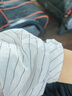 面料故事 羅芬旗艦店女裝2025夏季新款簡約時尚氣質(zhì)百搭條紋襯衫 條紋襯衫 M 曬單實拍圖