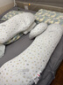 BabyWatch孕婦枕頭護(hù)腰側(cè)睡枕托腹睡覺側(cè)臥枕孕期u型抱枕睡覺專用 曬單實(shí)拍圖
