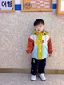 G.DUCKKIDS小黃鴨童裝男童外套春秋季兒童衣服男寶寶恐龍外套秋裝風(fēng)衣夾克衫 圖片色 100 尺碼2~3歲【90-100cm】cm 曬單實拍圖