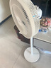 美的（Midea）電風扇家用7葉落地扇搖頭電風扇循臥室宿舍輕音風扇臺式桌面小型風扇臺地兩用升級款 白色丨7葉臺地兩用 曬單實拍圖