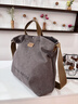 CinvaiKrose小c&k原創(chuàng  )帆布包包女包2026新款大容量托特包通勤斜挎包生日禮物 灰色【送女友老婆女生禮物走心實(shí)用】 曬單實(shí)拍圖