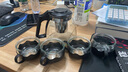 【京東物流】茶壺套裝整套茶具大容量玻璃茶杯帶濾網(wǎng)耐高溫泡茶具 1000ML一壺+四杯套裝 曬單實拍圖