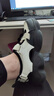 特步女鞋運(yùn)動鞋涼鞋春夏季透氣輕便軟彈休閑鞋女 帆白/黑 38  曬單實拍圖