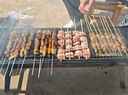 游牧御品【3件起售】燒烤串串烤肉食材牛羊肉串炸串空氣炸鍋半成品下酒菜 五花肉串268g（11串） 曬單實(shí)拍圖