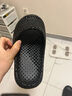 京東京造【3D打印拖鞋】防滑外穿透氣夏季新款軟彈運動拖鞋 量子暗黑 38 曬單實拍圖