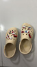 crocs卡駱馳貝雅卡駱班洞洞鞋|205089 冬日白/彩色-1LI 39(240mm) 曬單實(shí)拍圖