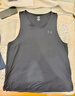 安德瑪（UNDERARMOUR）【爆冷系列】UA春夏Iso-Chill男子跑步運(yùn)動(dòng)背心1382608 黑色001 XL 曬單實(shí)拍圖