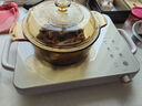 蘇泊爾（SUPOR）電陶爐 家用2200W大功率電磁爐 新型超薄透彩雙環(huán)猛火電陶爐 大面板火鍋爐 煮茶爐燒水爐 圍爐煮茶 【透彩真鏡面面板】不挑鍋具 曬單實拍圖