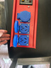 華功移動電箱手提防水防爆插座帶漏電保護器插座工地漏保工業(yè)插排220V 鐵三防水 曬單實拍圖