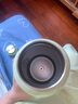 摩飛電器（Morphyrichards）便攜式燒水杯無(wú)線燒水壺電熱水杯旅行電熱水壺恒溫水壺保溫杯嬰兒調(diào)奶杯迷你辦公室加熱水杯MR5600 0.45L 【多功能無(wú)線款】精靈綠 曬單實(shí)拍圖