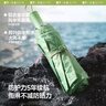 蕉下（beneunder）防紫外線(xiàn)三折倍護黑膠晴雨傘防曬傘野果BM397 桃桃烏龍 曬單實(shí)拍圖
