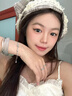 伊黛兒桔梗花手鏈女生輕奢小眾精致2025年新款情人節(jié)生日禮物送女友老婆 S1645桔?；ㄊ宙?曬單實(shí)拍圖