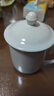 友來(lái)福茶杯 辦公杯陶瓷杯帶蓋純白會(huì )議杯商務(wù)公司開(kāi)會(huì )杯子水杯 曬單實(shí)拍圖