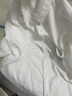 潮梵圖華夫格短袖襯衫男夏季ins潮日系簡(jiǎn)約百搭美少年潮牌大碼襯衣外套 白色 XL 曬單實(shí)拍圖