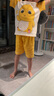 浪莎兒童睡衣男小童夏季短袖薄款純棉家居服男孩中大童夏天學(xué)生套裝 LT695 130 建議120-130CM/55斤左右 曬單實拍圖