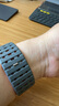 W&P適用蘋果手表表帶apple iwatch ultra1/2磁吸回環(huán)液態(tài)硅膠透氣表帶S10/9/8/7/SE 灰橙色46 曬單實(shí)拍圖