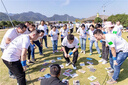 花國衫短袖T恤定制工作服印字logo重磅團(tuán)建文化衫diy圓領(lǐng)純棉T恤團(tuán)體服 【210克高端純棉款】—挺括有型 S 曬單實(shí)拍圖