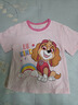 汪汪隊(duì)立大功（PAW PATROL）兒童短袖套裝男女童夏季短褲寶寶休閑運(yùn)動(dòng)童裝兩件套PA1911 110 曬單實(shí)拍圖