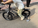 鳳凰鳳凰兒童自行車單車2-3-4-6-9-10歲男孩童車女孩小孩鎂合金腳踏車 【騎士銀】一體輪 98%裝 16寸 曬單實(shí)拍圖