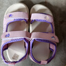 女童涼鞋2025夏季新款洋氣兒童沙灘鞋子露趾學(xué)生軟底舒適運動(dòng)涼鞋 HBL2506/粉紫色 34 碼【標準尺碼】 曬單實(shí)拍圖